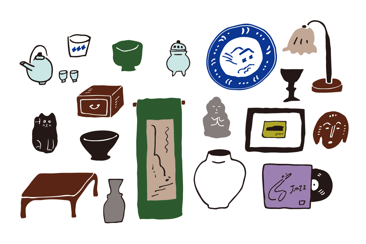 買取品目　骨董品